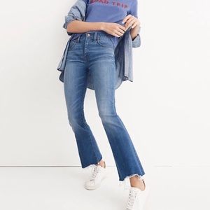 Madewell Cali Denim boot cut jeans Size 26